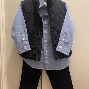 CREWCUTS Toddler VEST AND PANTS - like new, hardly worn.